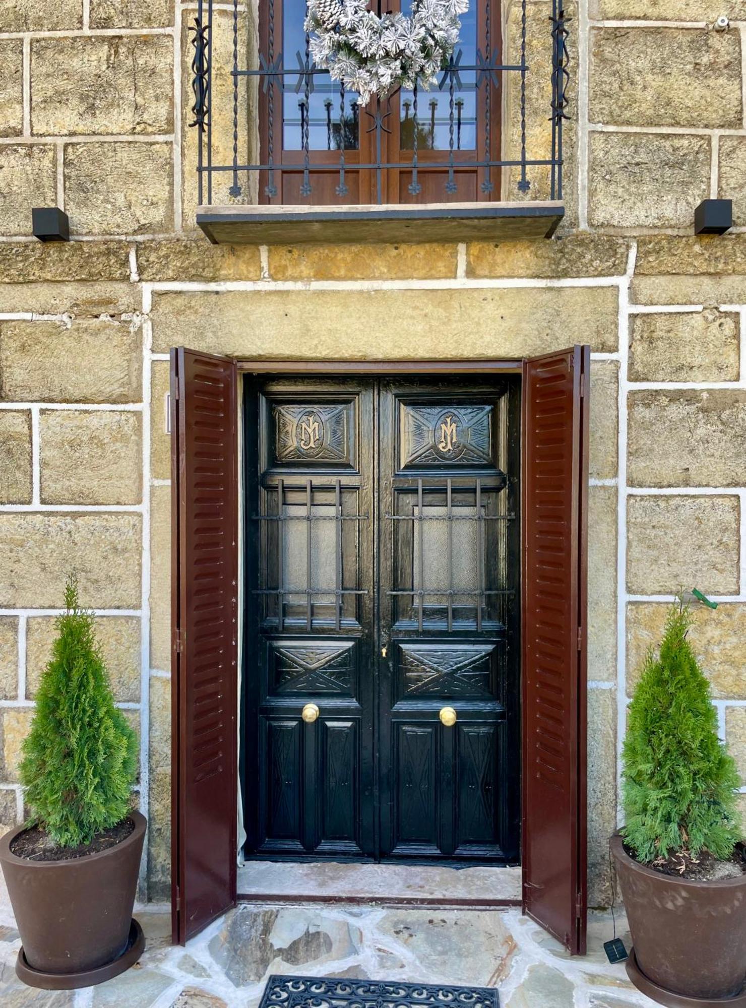 La Casa Del Cantero Pinilla del Valle Kültér fotó