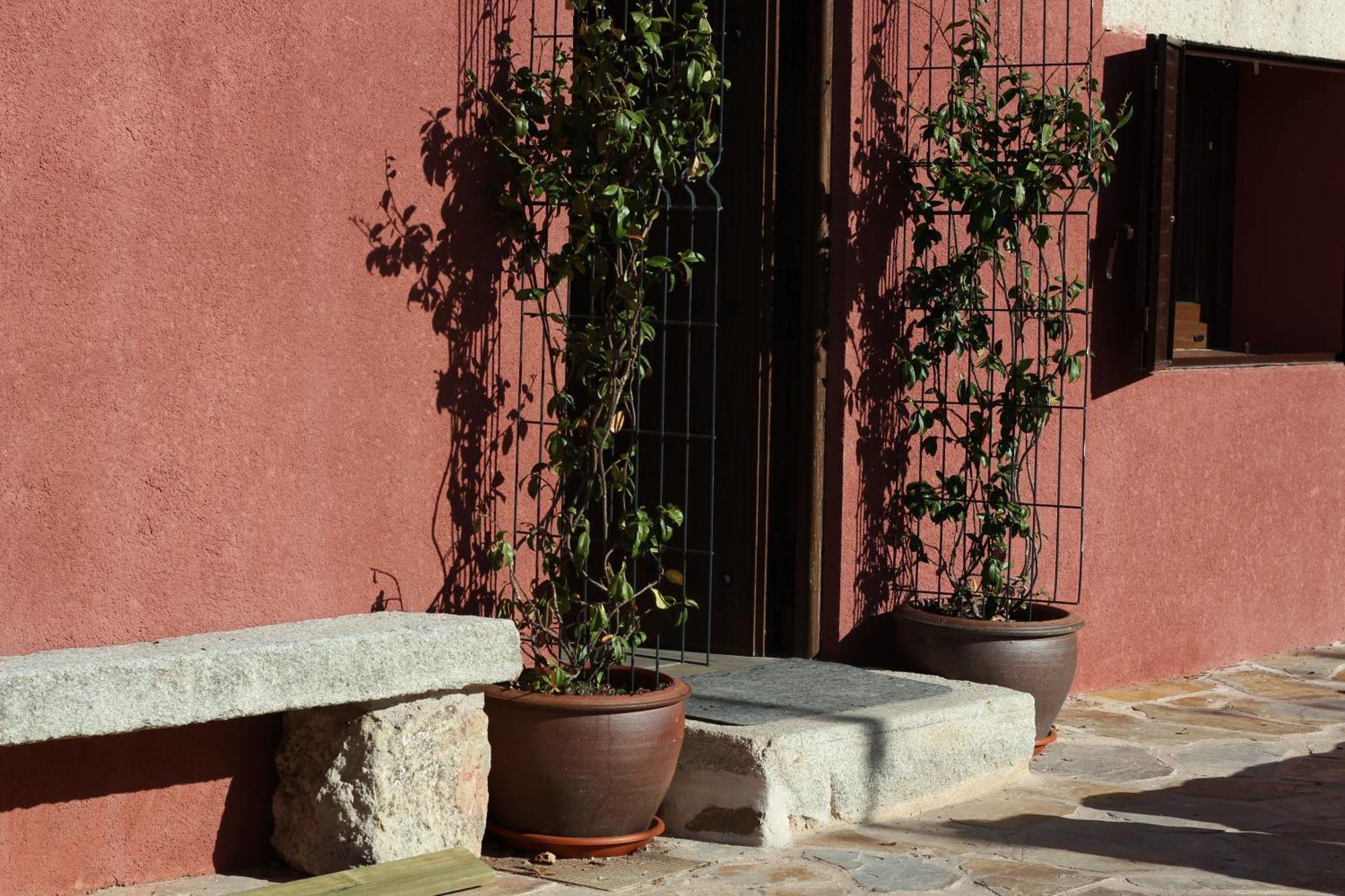 La Casa Del Cantero Pinilla del Valle Kültér fotó